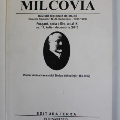 MILCOVIA , REVISTA REGIONALA DE STUDII , SERIA III , AN IX , NR.17 , IULIE - DECEMBRIE , 2013