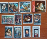 NOUA -ZEELANDA- ''CRACIUN-PICTURI''-LOT 12 VAL,-Stampilat---Vezi-Scan