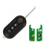 Set 2 bucati - Cheie auto completa compatibila cu Fiat Bravo 500 Iveco Daily Lancia Relay 3 butoane 434 MHz PCF7946 Magneti Marelli Module BSI