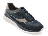 Pantofi sport GEOX bleumarin, U55HUA, din material textil
