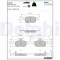 DELPHI LP3633 set placute frana,frana disc