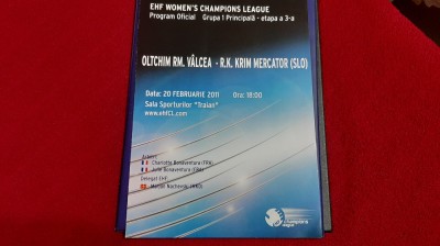 program Oltchim Rm. valcea - Krim Mercador foto
