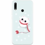 Husa silicon pentru Huawei P Smart 2019, Cute Cat