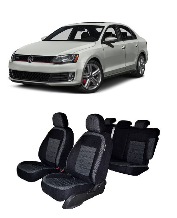 Set huse SCAUN Originale VOLKSWAGEN JETTA 2010 - 2018 bancheta fractionata