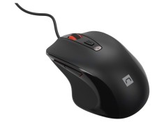 Mouse optic negru NATEC USB A cu cablu 1,8m, 6 butoane, RGB, DPI ajustabil