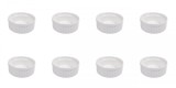 Set boluri, 8 piese, 60 ml, Portelan, Alb