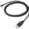Cablu USB 2.0 USB A la USB C 1m Negru