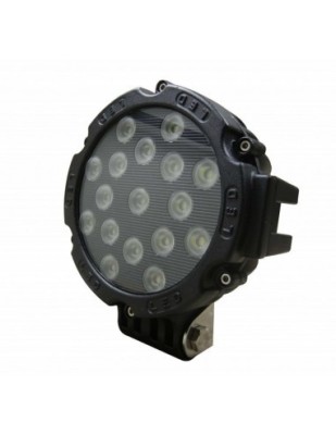 Proiector LED Auto Offroad 51W/12V-24V, 3740 Lumeni, Negru, Spot Beam 30 Grade foto