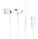 Casti Stereo Baseus Encok C18, USB-C (Alb)