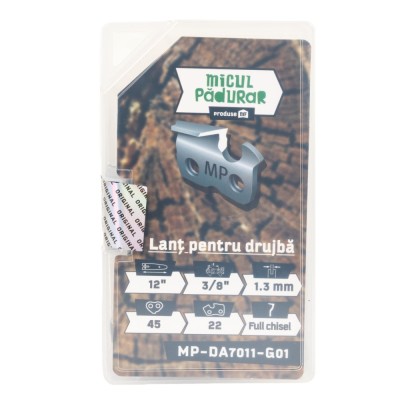 Lant Micul Padurar, 12&amp;#039;&amp;#039; 3/8&amp;#039;&amp;#039; 1.3mm 45P 22D full-chisel FarmGarden AgroTrade foto