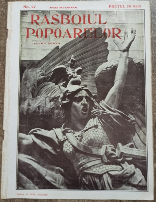 Rasboiul Popoarelor, Ion Gorun// anul I, no. 27