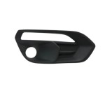 Grila bara protectie, spoiler Iveco Daily, 2019-, montare fata, dreapta, cu locas lampa parcare; cu gaura lampa de ceata, RapidAuto