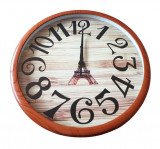 Cumpara ieftin Ceas de perete, Turnul Eiffel, 34 cm, GXL028