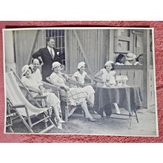 Fotografie, prieteni la relaxare, perioada interbelica