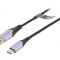 Cablu USB 2.0 USB A - USB C 2m Negru