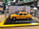 Macheta Peugeot 504 - Lagos - 1977 - Taxiuri scara 1:43