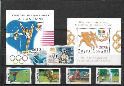 C3825 timbre nestampilate MNH Romania foto