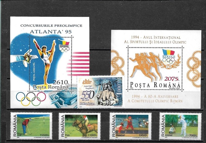 C3825 timbre nestampilate MNH Romania