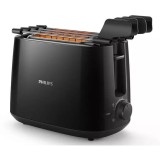 Prajitor de paine, Philips, Daily Collection HD2583/90, 650 W, Negru