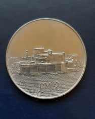 Moneda de argint - 2 Pounds 1972, Malta - B 2134
