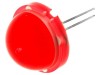 LED Roșie 20mm 4-13mcd Convexă 120&deg;, KINGBRIGHT ELECTRONIC
