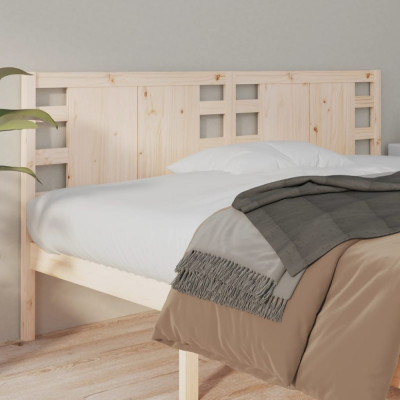 Tăblie de pat, 186x4x100 cm, lemn masiv de pin foto