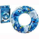 Cumpara ieftin Colac inot copii Smurfi diametru 20 inch albastru