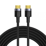 CABLU video Baseus Cafule, HDMI (T) la HDMI (T), rezolutie maxima 4K UHD (3840 x 2160) la 60 Hz, conectori auriti, 5m, negru &quot;CADKLF-H01&quot; (timbru verd