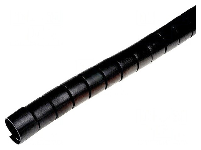 &Icirc;nfășurare spirală polipropilenă neagră 32mm 15m