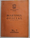 FEDERATIA EQUESTRA ROMANA - BULETINUL OFICIAL , NR. 7 , PE ANUL 1938 / 1939