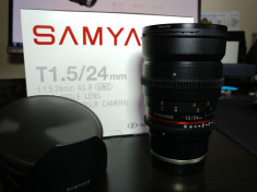 Samyang 24mm T1.5 Sony E VDSLR foto