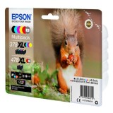 Epson original ink C13T379D4010, 378XL+478XL, CMYK, 1x10.2ml, 2x11.2ml, 3x9.3ml