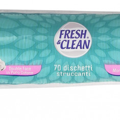 Dischete demachiante,70 buc/set,FRESH&CLEAN