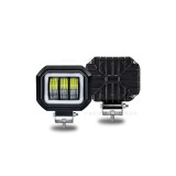 Proiector LED cu angel eyes DRL alb 1500lm 30W 12V-24V Cod: ZC-4SQ Automotive TrustedCars, Oem