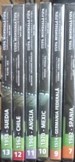 6 DVD Cupa Mondiala FIFA Suedia Chile Anglia Mexic Germania Federala Spania