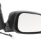 Oglinda exterioara Suzuki Swift (Sg) 03.2005-09.2010 Partea Dreapta Crom Convex Electrica Fara Incalzire 8470162J005Pk, carcasa neagra grunduita