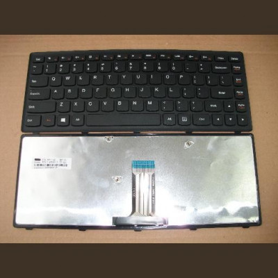 Tastatura laptop noua LENOVO FLEX 14 Black Frame Black (For WIN8)US foto