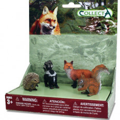 Set 4 figurine Animale din padure - Collecta