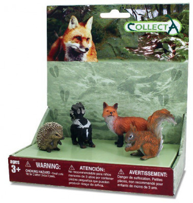 Set 4 figurine Animale din padure - Collecta foto