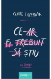 Ce-ar fi trebuit sa stiu - Claire Lazebnik - Arthur