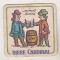 bnk div Suport de carton pentru halba/pahar bere - coaster - Cardinal
