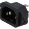Conector Alimentare AC Tată 10A 250V IEC 60320 6061