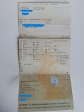 Certificat de inmatriculare Franta Ford Focus 2011 talon auto