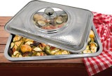 TAVA CUPTOR CU CAPAC, INOX, 39x29x7, VANORA HOME