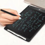 Tableta de Scris pentru Copii cu Ecran LCD 8.5 Inch, Pix Inclus, Negru, CMCLASS