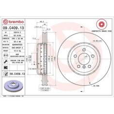 Set disc frana BMW 5 (F10) 01.09-10.16, 5 Gran Turismo (F07) 01.09-02.17, 5 Touring (F11) 11.09-02.17, 6 Convertible (F12) 12.10-06.18, 6 Coupe (F13)