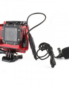 Cablu adaptor microfon casti camera video Gopro Hero 3, 4, mini usb |  Okazii.ro