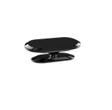 Suport Auto Magnetic sau Tableta Universal cu Unghi Reglabil si 8 Magneti Neodim si Banda Adeziva, PremiumNegru, CBD CORAL BEST DEALS Argintiu Adeziv