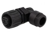 Conector Circular 4 PIN Mamă Terminal cu Șurub