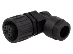 Conector Circular 4 PIN Mamă Terminal cu Șurub
